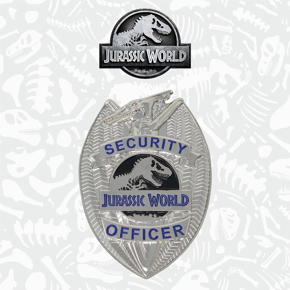 Jurassic World Limited Edition Replica Security Officer Badge Pins & Brooches