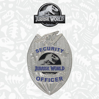 Jurassic World Limited Edition Replica Security Officer Badge Pins & Brooches