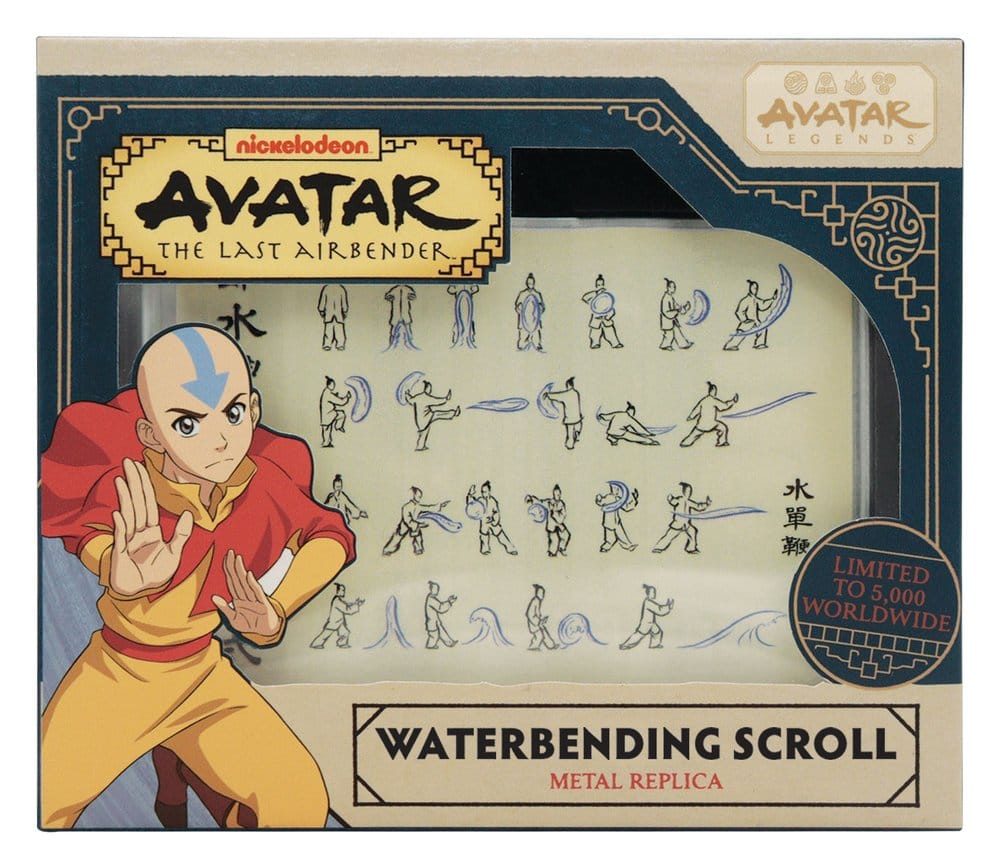 Avatar: The Last Airbender Replica Waterbending Scroll FaNaTtik