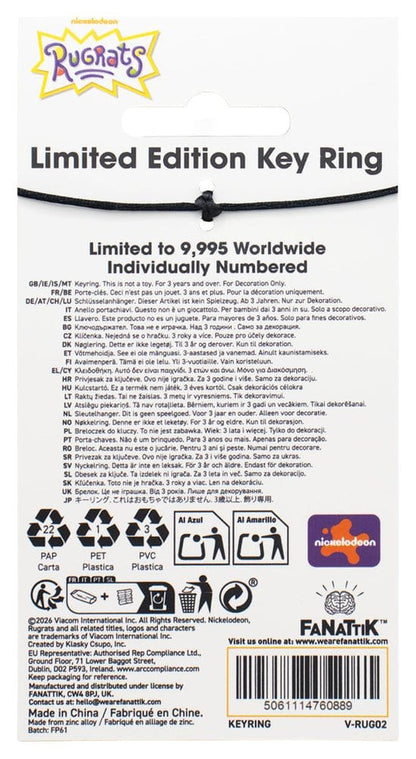 Rugrats Limited Edition 35th Anniversary Keyring