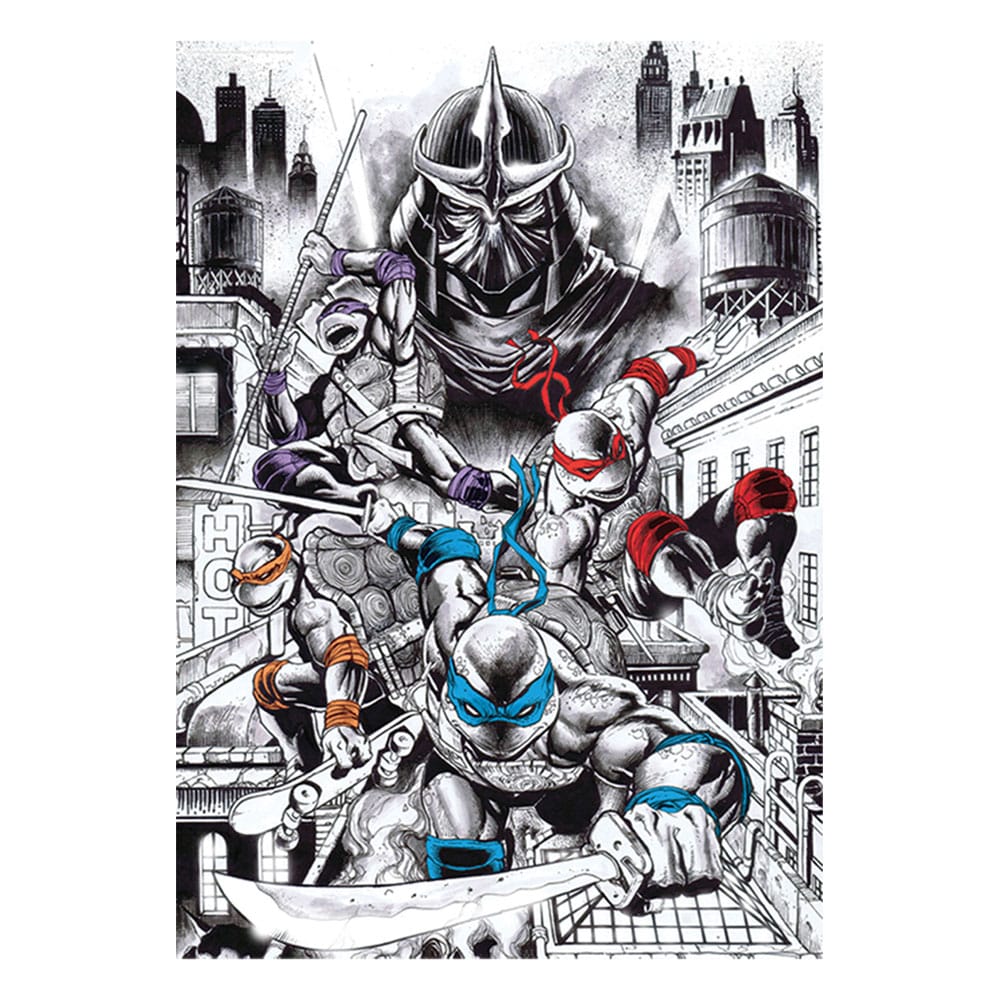 Teenage Mutant Ninja Turtles Art Print 40th Anniversary Limited Edition 42 x 30 cm Posters & Wallscrolls