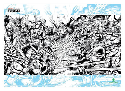 Teenage Mutant Ninja Turtles Art Print Comic Limited Edition 42 x 30 cm