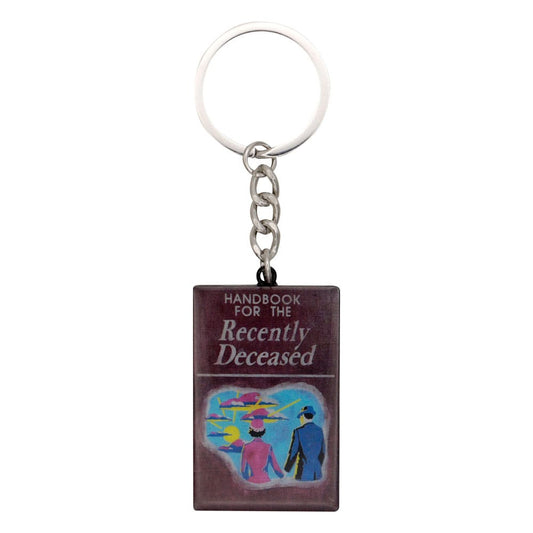Beetlejuice Keychain Handbook of the Recently Deceased Keyrings