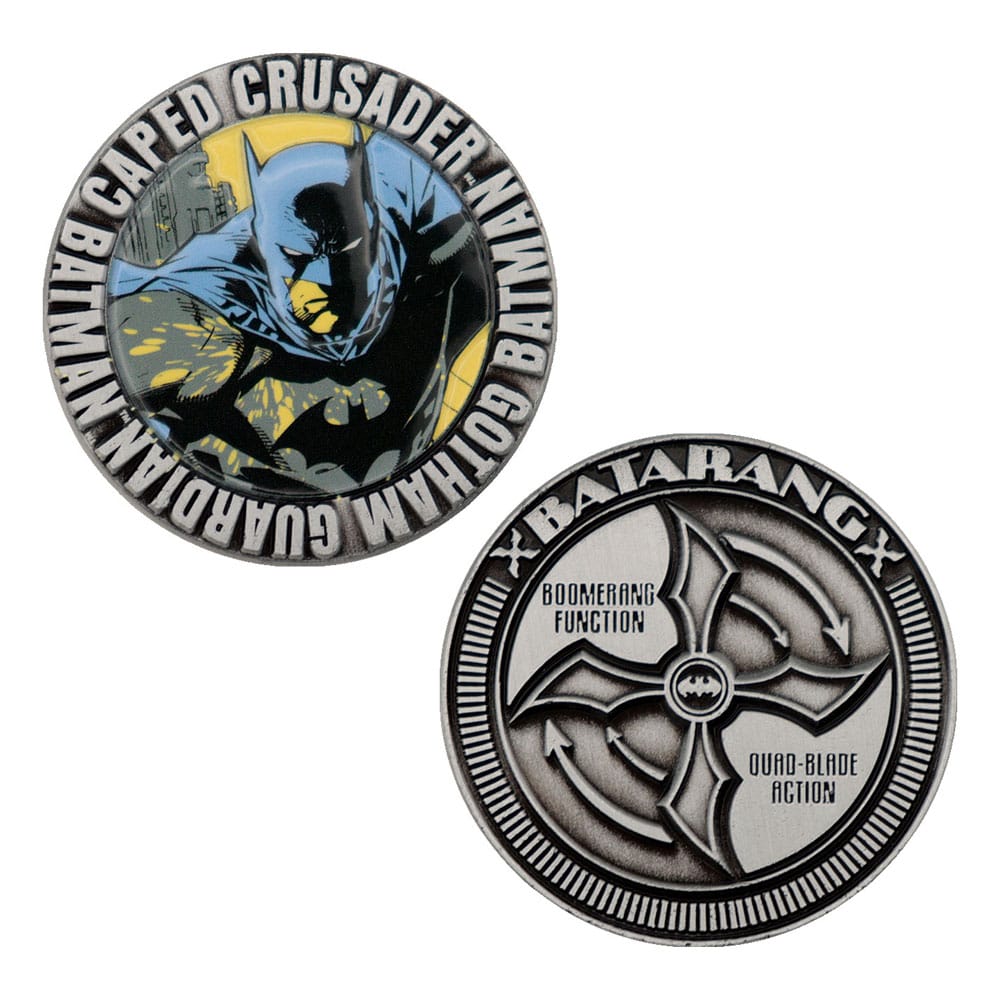DC Comics Collectable Batman Caped Crusader Limited Edition Coins