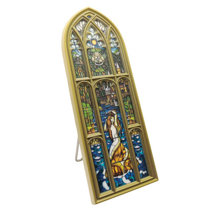 Harry Potter Resin Plaque Mermaid Stained Glass Window