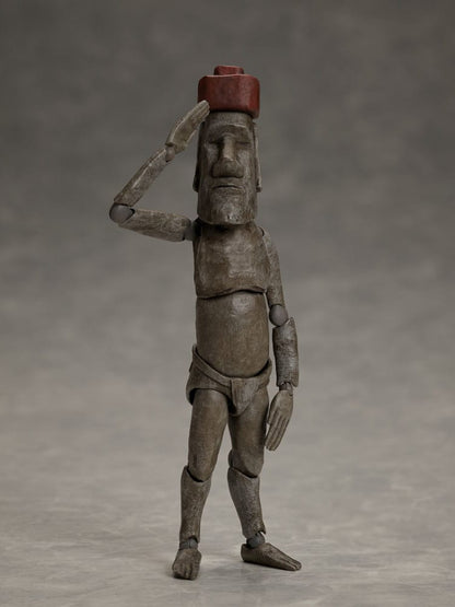 The Table Museum Figma Action Figure Moai 14 cm