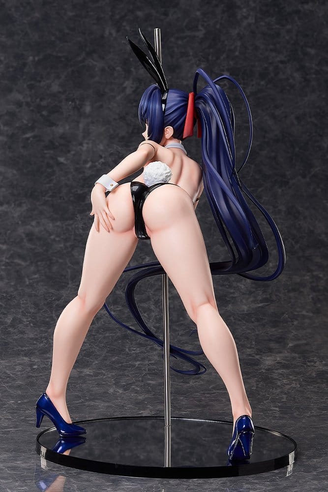 High School DxD HERO PVC Figure 1/4 Akeno Himejima: Bare Leg Bunny Ver. 2nd 41 cm