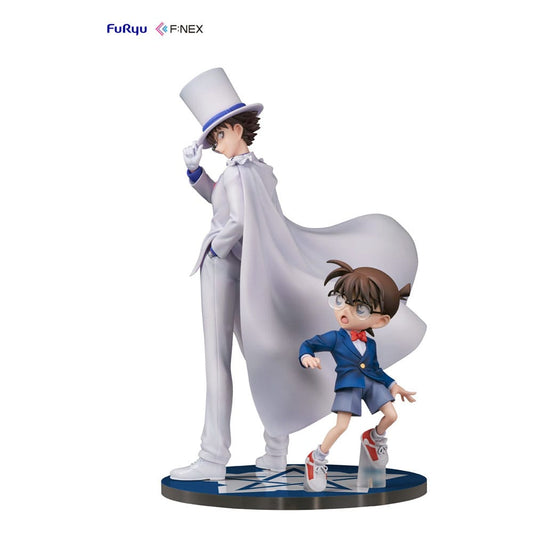 Case Closed F:NEX PVC Statue 1/7 Conan Edogawa & Kid the Phantom Thief 29 cm Statues