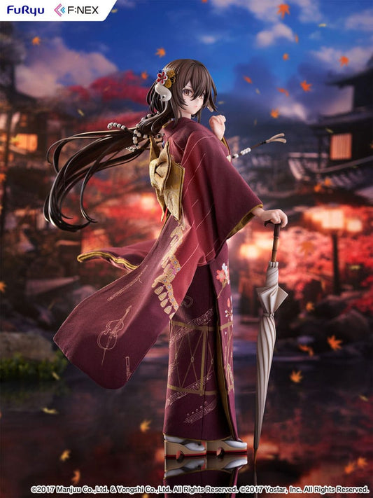 Azur Lane F:Nex PVC Statue 1/4 Mikasa blue flower komachi Ver. Japanese Doll 43 cm