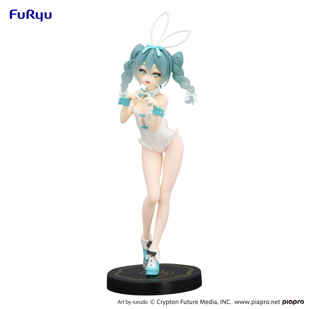 Hatsune Miku BiCute Bunnies PVC Statue Miku Rurudo White Color Ver. 27 cm Statues