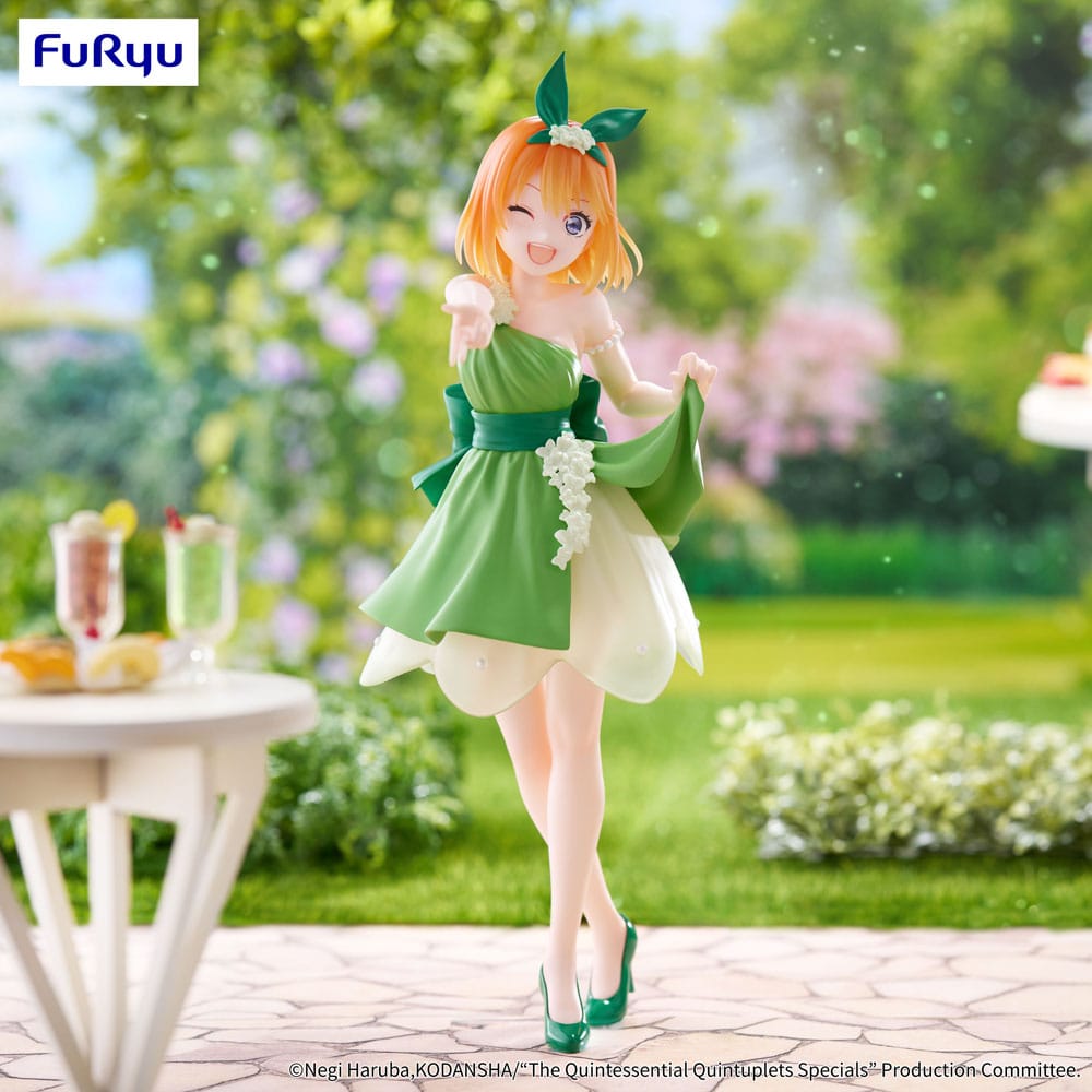 The Quintessential Quintuplets Trio-Try-iT PVC Statue Nakano Yotsuba Pastel Dress Ver. 22 cm Furyu