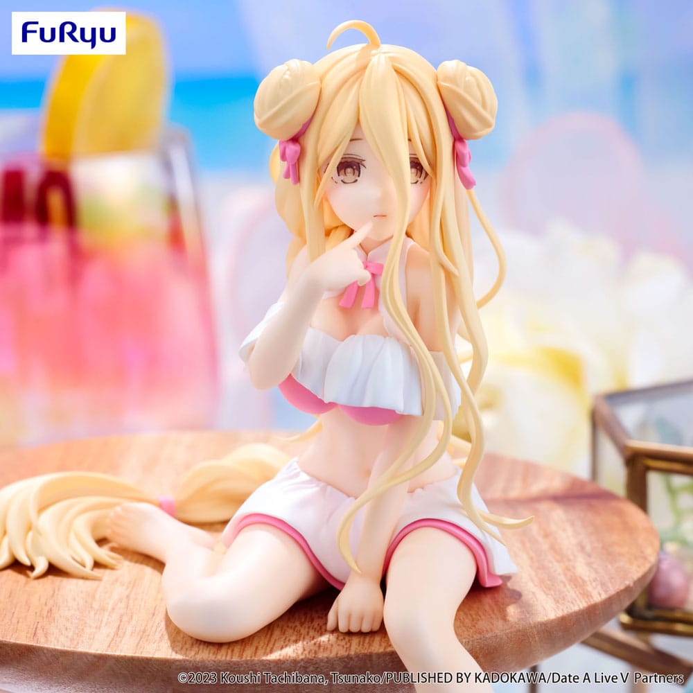Date A Live V Noodle Stopper PVC Statue Mukuro Hoshimiya Swimsuit Ver. 13 cm Furyu