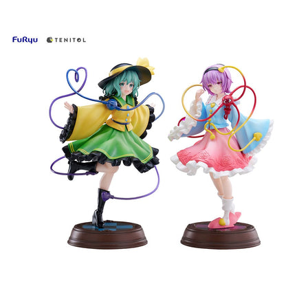 Touhou Project Tenitol PVC Statue Koishi Komeiji & Satori Komeiji 22 cm Statues