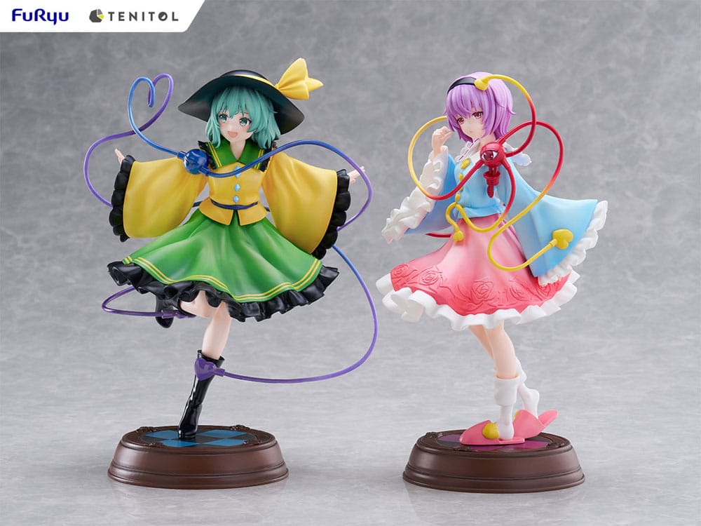 Touhou Project Tenitol PVC Statue Koishi Komeiji & Satori Komeiji 22 cm Statues