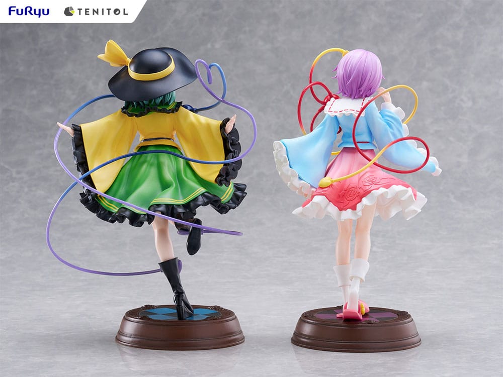 Touhou Project Tenitol PVC Statue Koishi Komeiji & Satori Komeiji 22 cm Statues