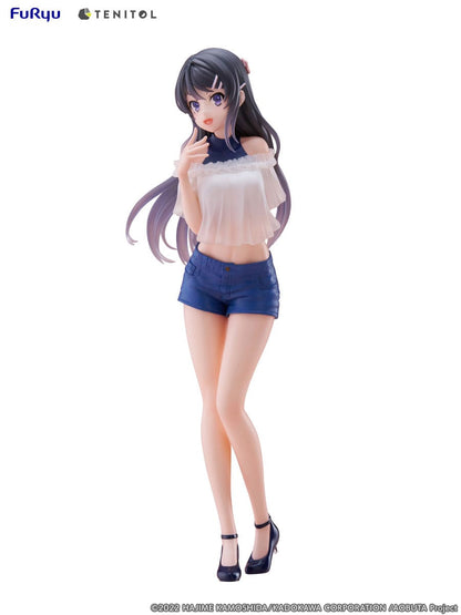 Rascal Does Not Dream of Bunny Girl Senpai Tenitol PVC Statue Mai Sakurajima 31 cm Statues