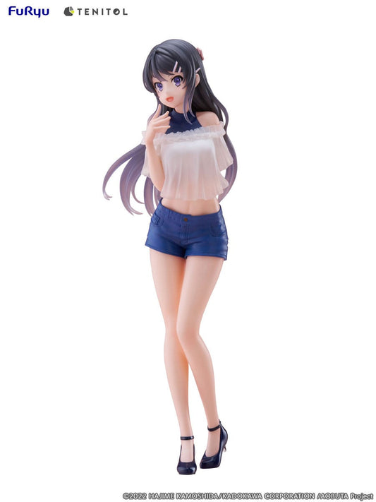 Rascal Does Not Dream of Bunny Girl Senpai Tenitol PVC Statue Mai Sakurajima 31 cm Statues