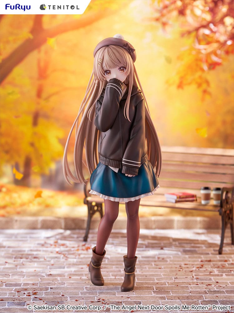 The Angel Next Door Spoils Me Rotten Tenitol Tall PVC Statue Mahiru Shiina Autumn Ver. 30 cm