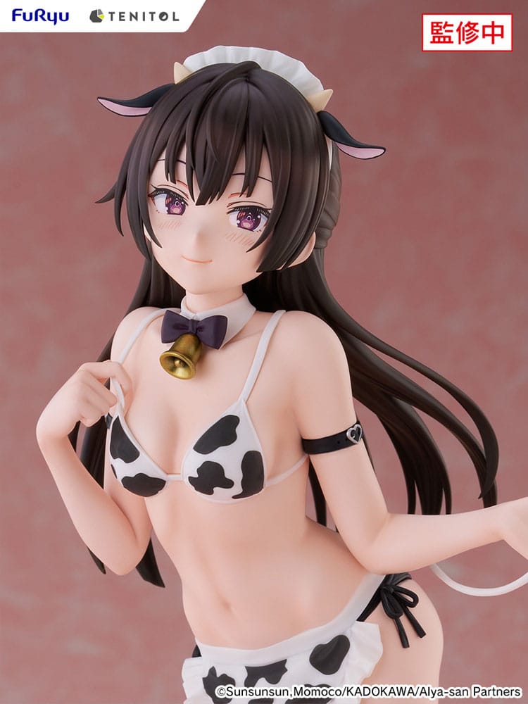 Alya Sometimes Hides Her Feelings in Russian Tenitol Tall PVC Statue Yuki Suo Cow Costume Ver. 28 cm Furyu