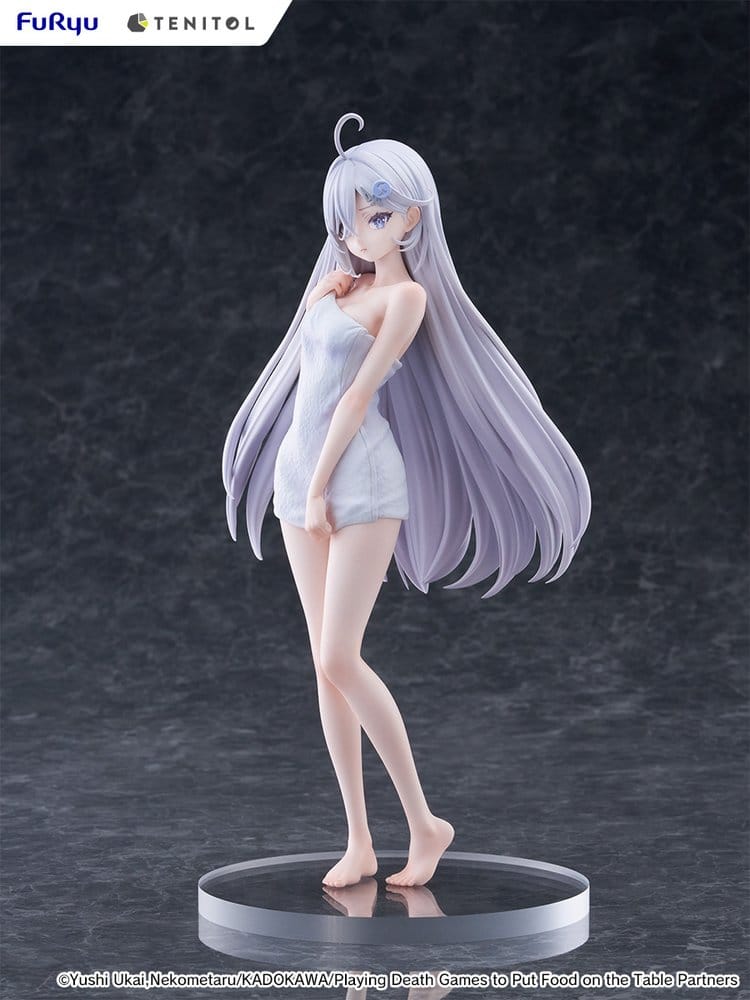 Playing Death Games to Put Food on the Table Light Novel PVC Statue Yuki Golden Bath Ver. 30 cm Furyu