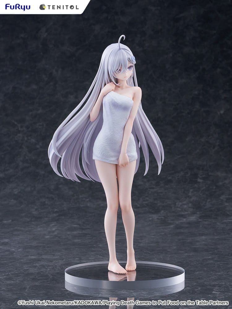 Playing Death Games to Put Food on the Table Light Novel PVC Statue Yuki Golden Bath Ver. 30 cm Furyu