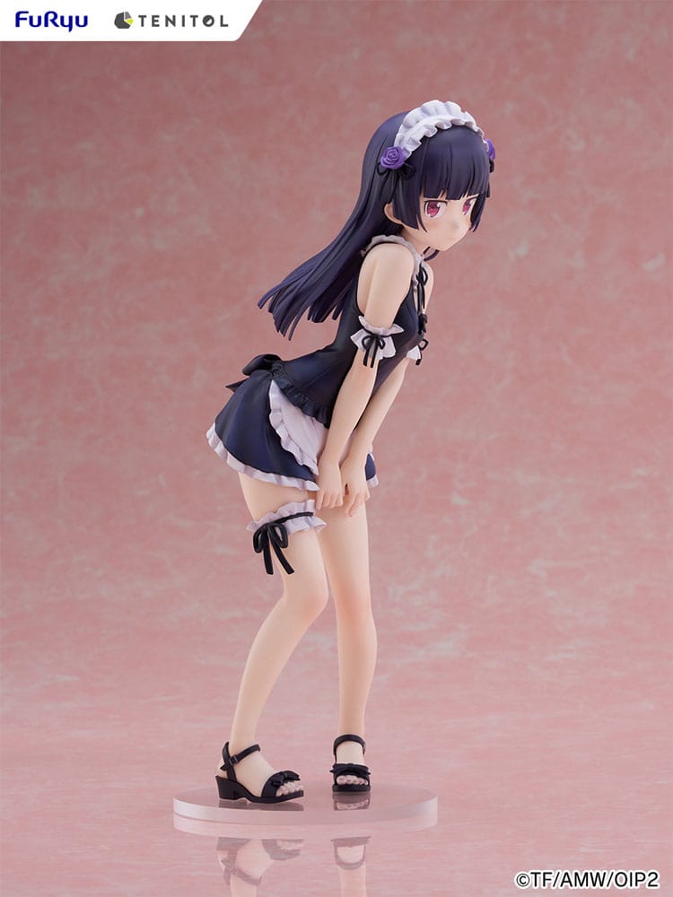 Ore no Imouto ga Konna ni Kawaii Wake ga Nai. Tenitol Tall PVC Statue Kuroneko swimsuits maid Ver. 27 cm Furyu