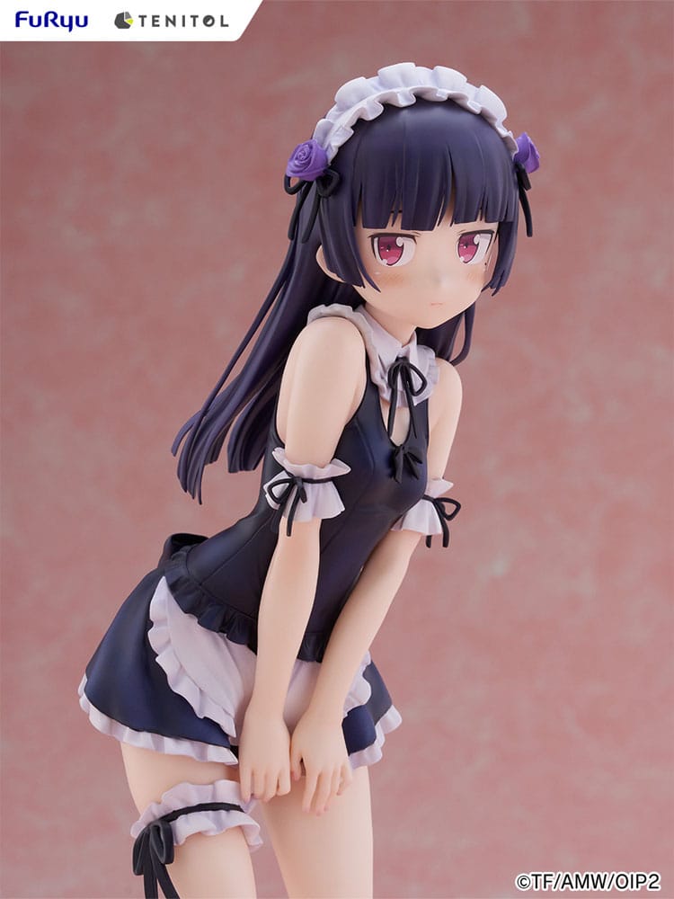 Ore no Imouto ga Konna ni Kawaii Wake ga Nai. Tenitol Tall PVC Statue Kuroneko swimsuits maid Ver. 27 cm Furyu