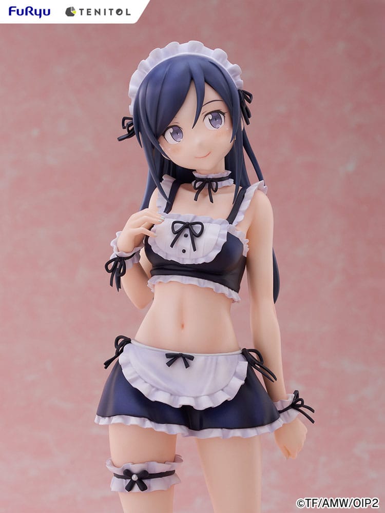 Ore no Imouto ga Konna ni Kawaii Wake ga Nai. Tenitol Tall PVC Statue Aragaki Ayase swimsuits maid Ver. 30 cm Statues