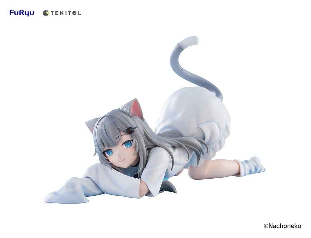 Virtual Youtuber Tenitol Big Noodle Stopper PVC Figure Nachoneko 18 cm