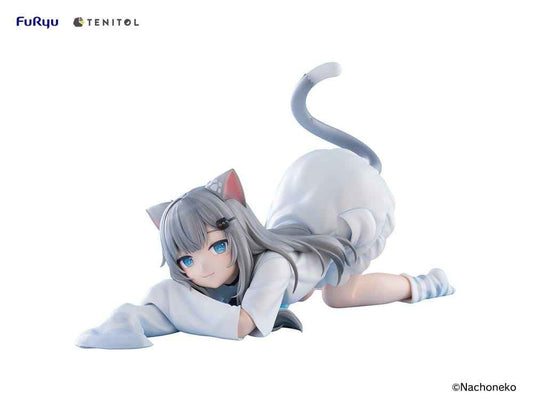 Virtual Youtuber Tenitol Big Noodle Stopper PVC Figure Nachoneko 18 cm