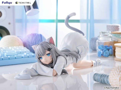 Virtual Youtuber Tenitol Big Noodle Stopper PVC Figure Nachoneko 18 cm