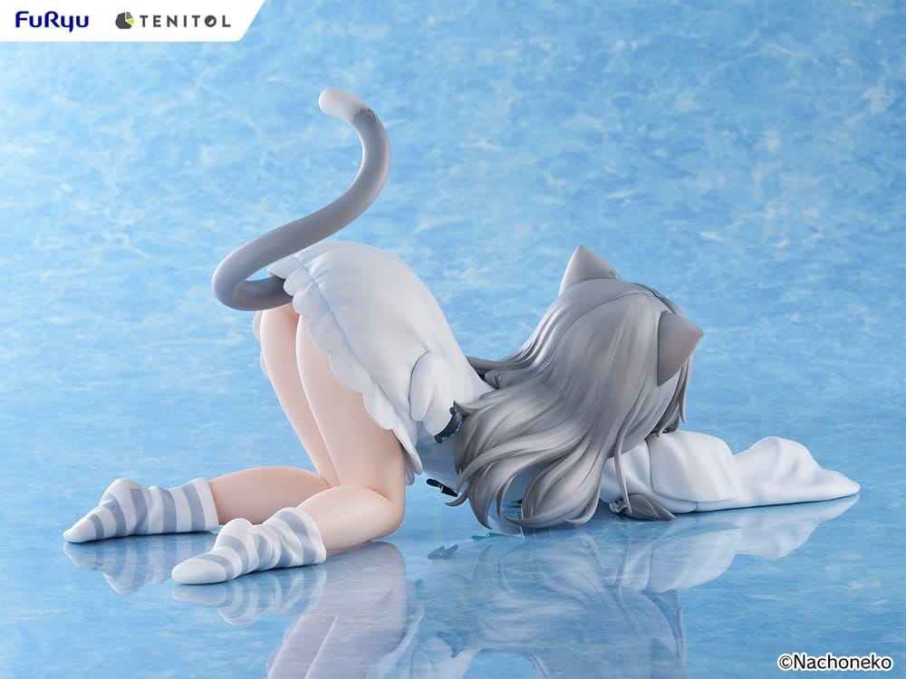 Virtual Youtuber Tenitol Big Noodle Stopper PVC Figure Nachoneko 18 cm