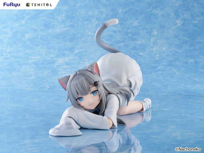 Virtual Youtuber Tenitol Big Noodle Stopper PVC Figure Nachoneko 18 cm