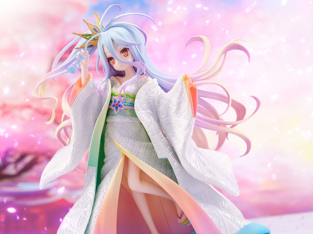 No Game no Life PVC Statue 1/7 Shiro -Shiromuku- 23 cm Statues