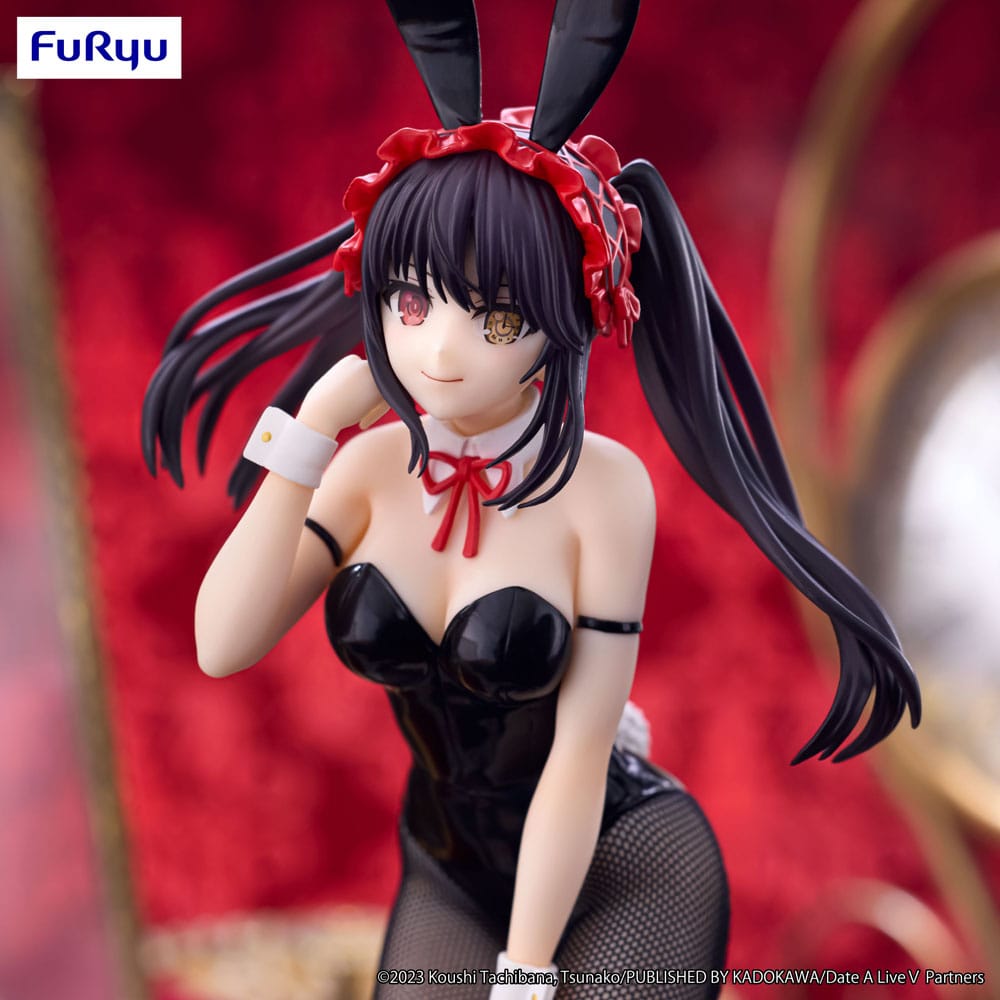 Date A Live V BiCute Bunnies PVC Statue Kurumi Tokisaki Black Color Ver. 29 cm Furyu