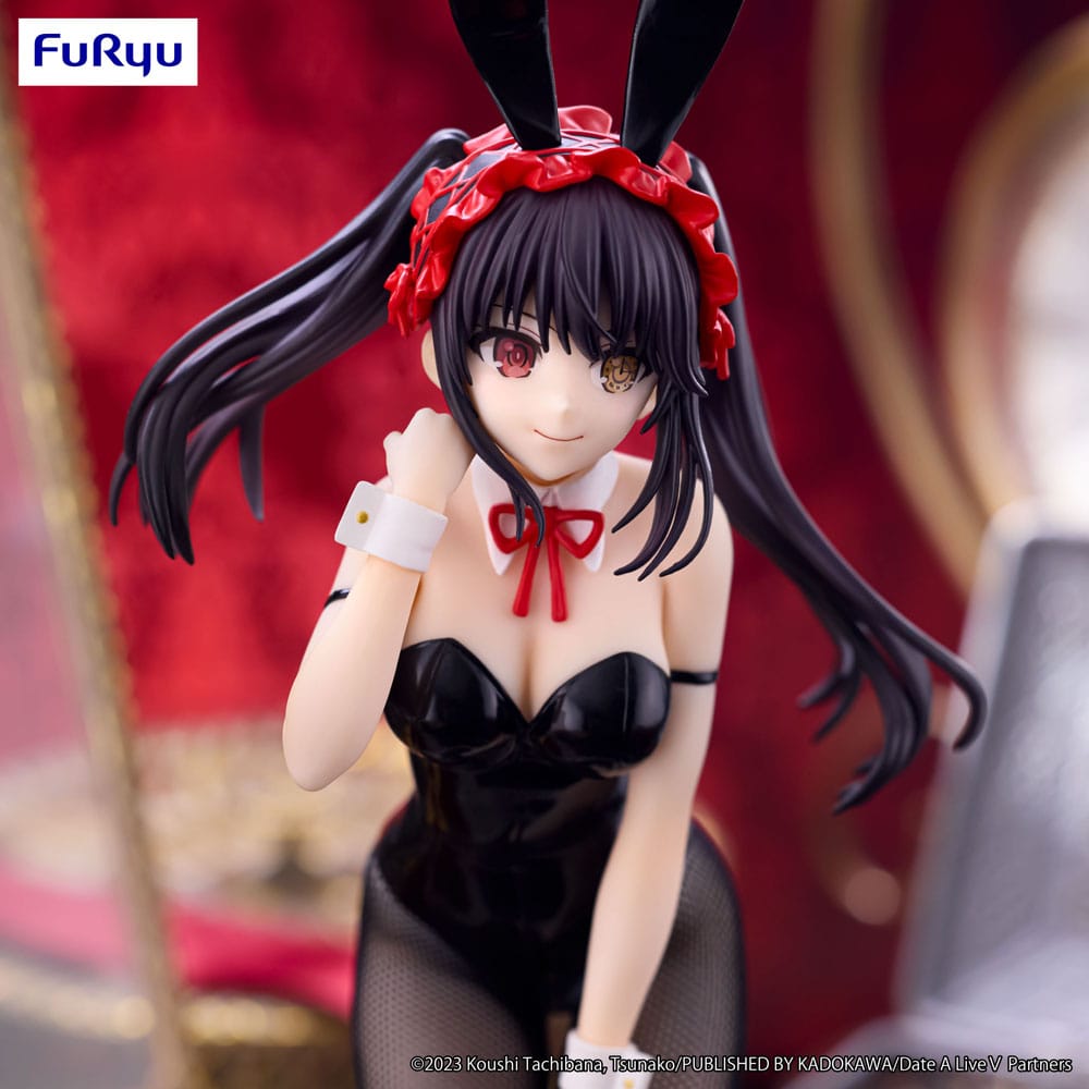 Date A Live V BiCute Bunnies PVC Statue Kurumi Tokisaki Black Color Ver. 29 cm Furyu