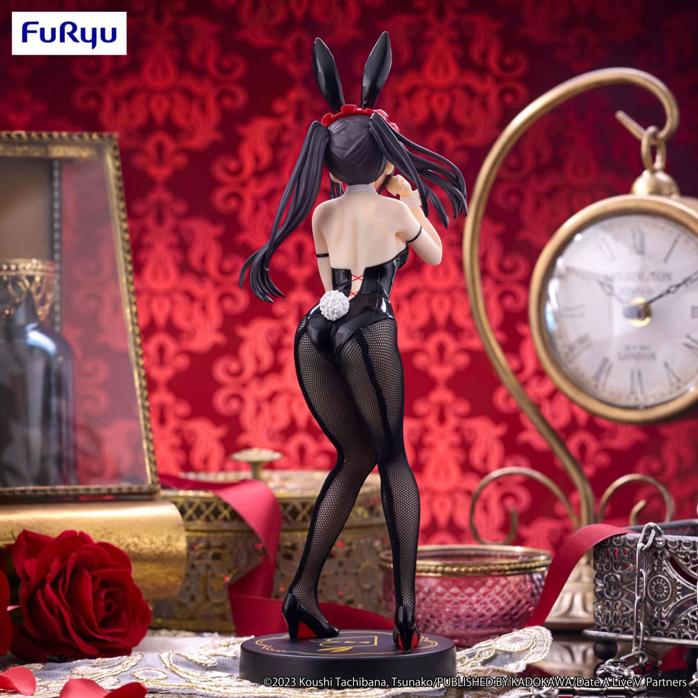 Date A Live V BiCute Bunnies PVC Statue Kurumi Tokisaki Black Color Ver. 29 cm Furyu