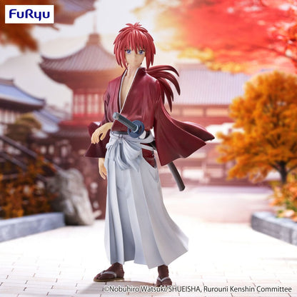 Rurouni Kenshin: Meiji Kenkaku Romantan Trio-Try-iT PVC Statue Kenshin Himura 19 cm Furyu