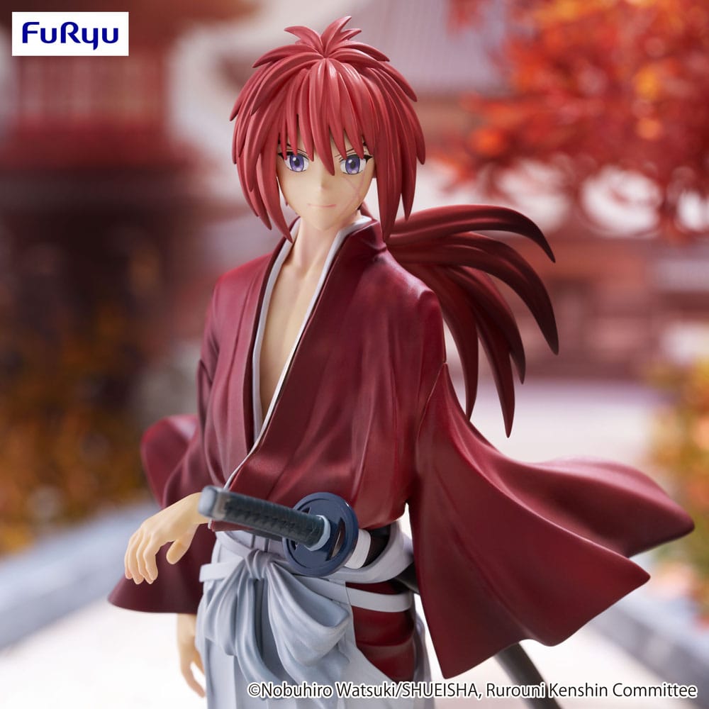 Rurouni Kenshin: Meiji Kenkaku Romantan Trio-Try-iT PVC Statue Kenshin Himura 19 cm Furyu