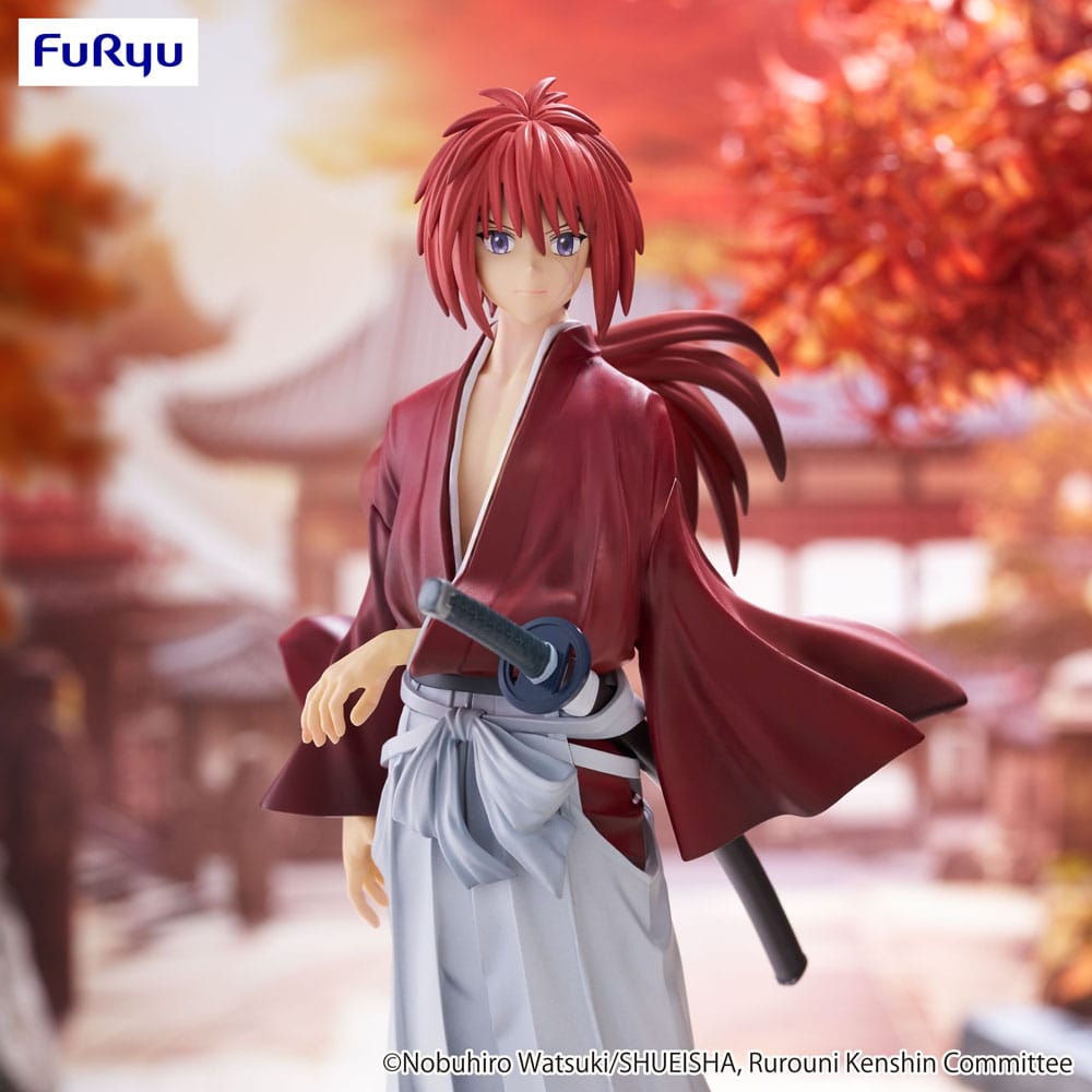 Rurouni Kenshin: Meiji Kenkaku Romantan Trio-Try-iT PVC Statue Kenshin Himura 19 cm Furyu
