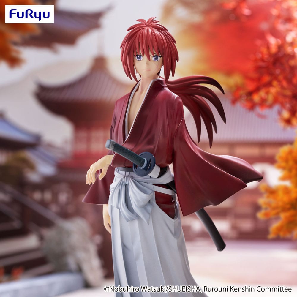 Rurouni Kenshin: Meiji Kenkaku Romantan Trio-Try-iT PVC Statue Kenshin Himura 19 cm Furyu