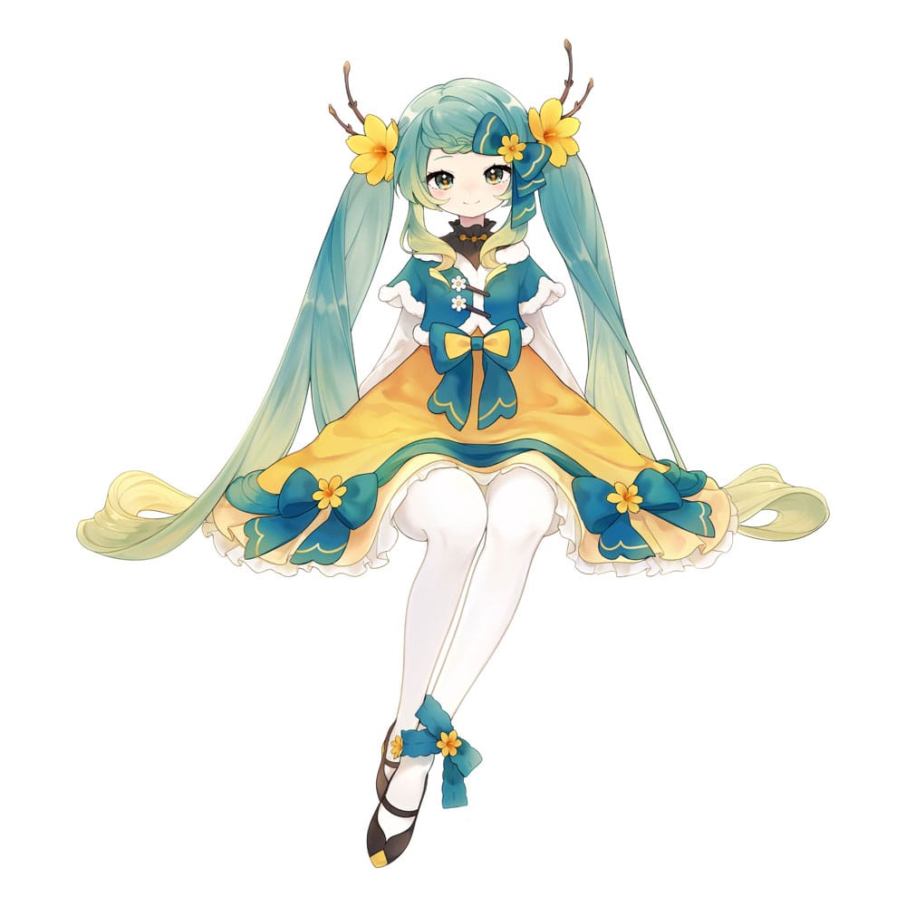 Hatsune Miku Noodle Stopper PVC Statue Hatsune Miku 2025 Chinese New Year Ver. 14 cm Statues