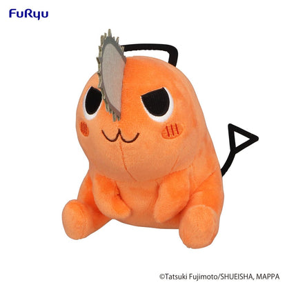 Chainsaw Man Plush Figure Pochita Sitting Naughty 20 cm Furyu
