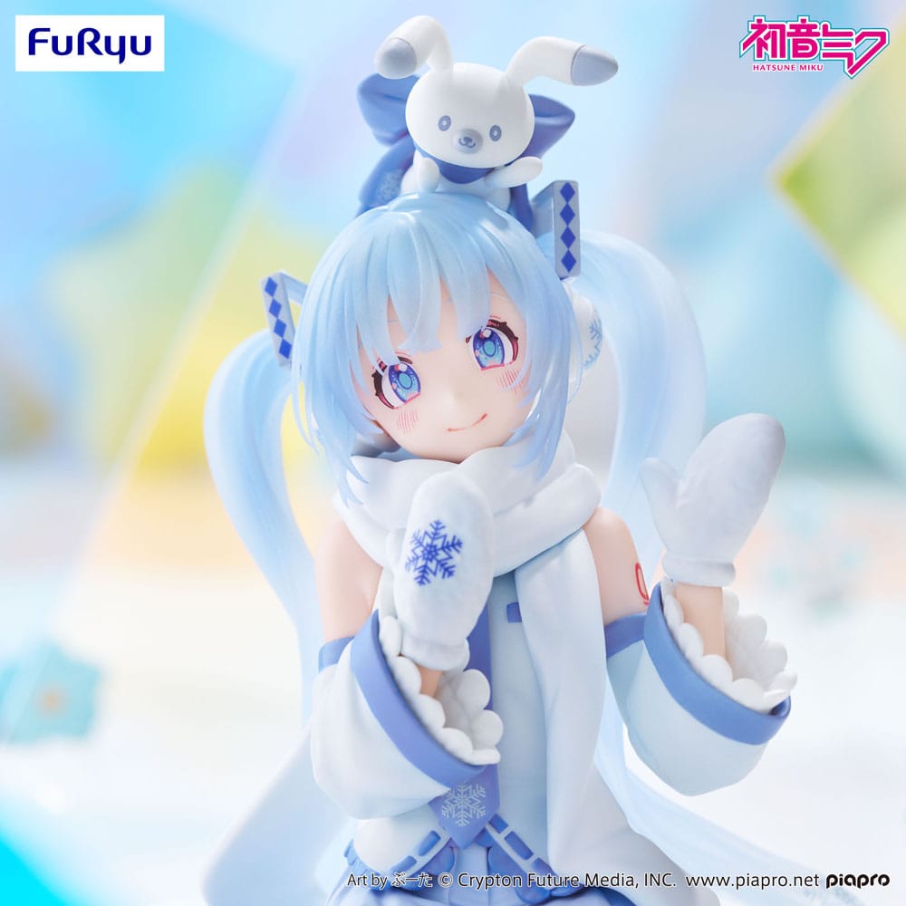 Hatsune Miku Noodle Stopper PVC Statue Snow Miku Sky Town 10th Ver. 15 cm