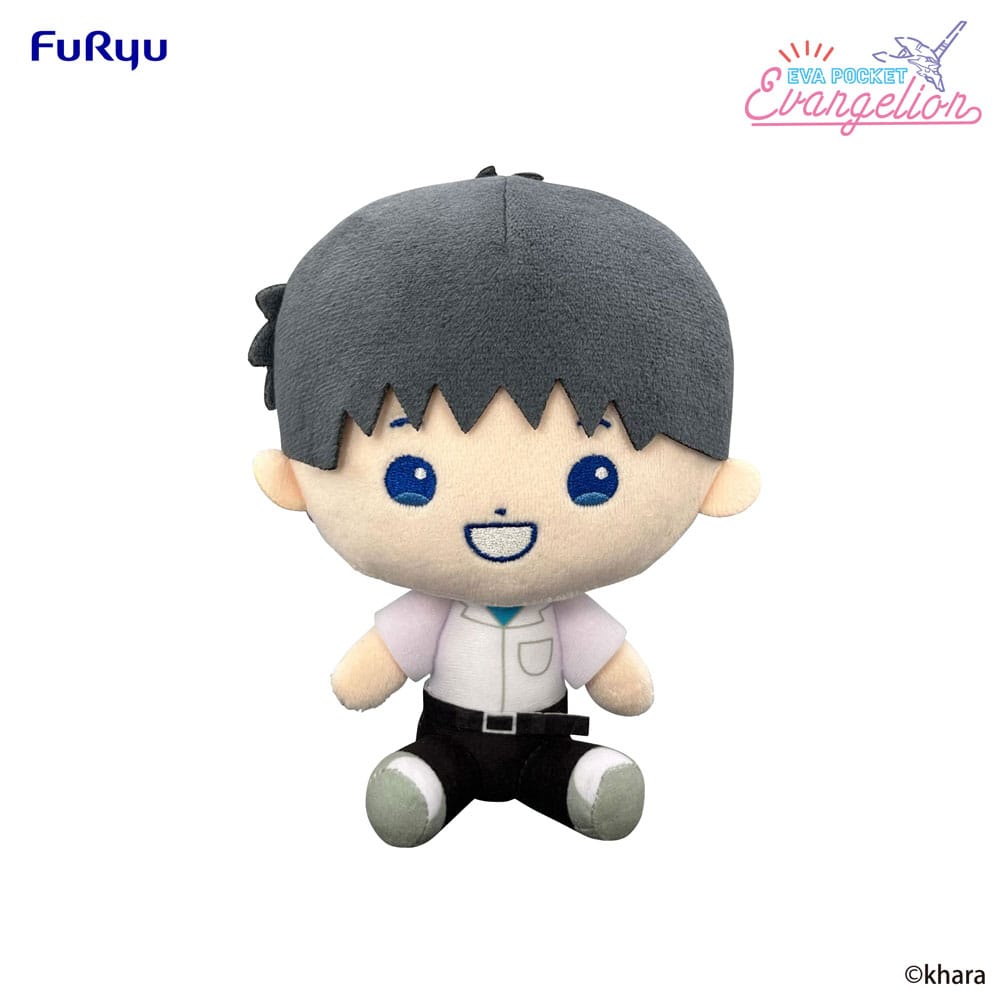 Neon Genesis Evangelion Eva Pocket Plush Figure Shinji 17 cm Furyu
