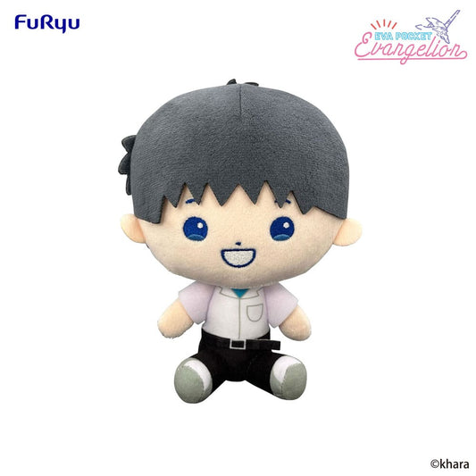 Neon Genesis Evangelion Eva Pocket Plush Figure Shinji 17 cm
