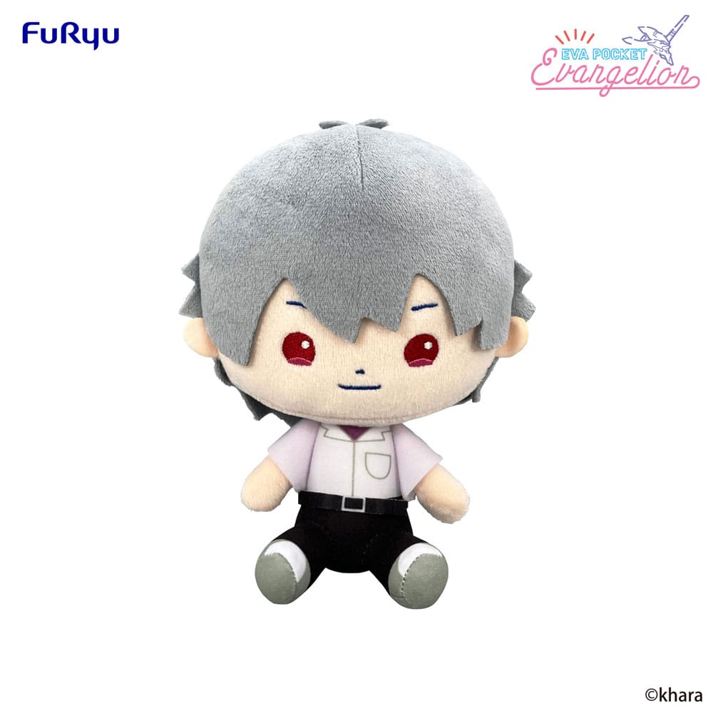 Neon Genesis Evangelion Eva Pocket Plush Figure Kaworu 17 cm Furyu