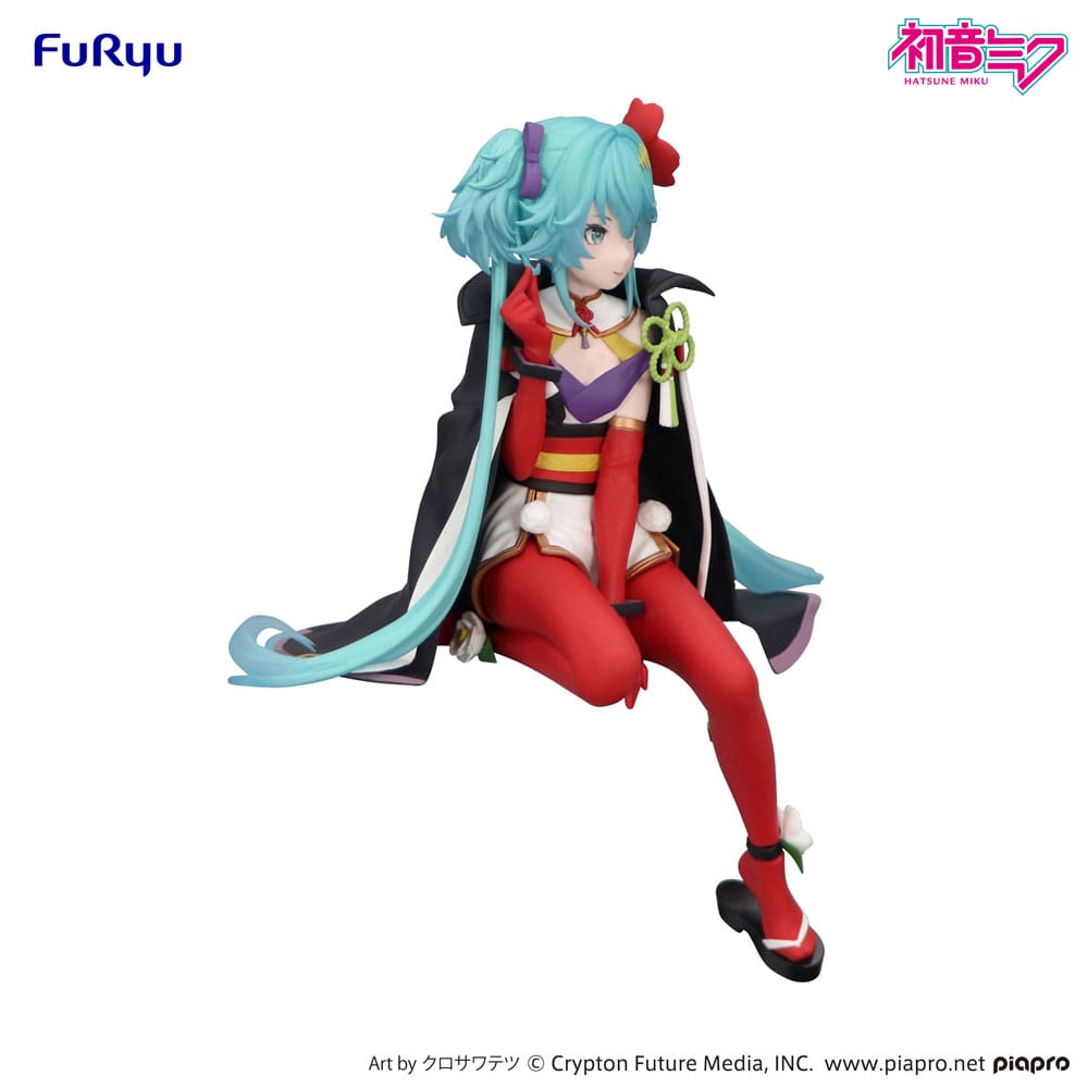 Hatsune Miku Noodle Stopper PVC Statue Flower Fairy Camellia 15 cm Furyu
