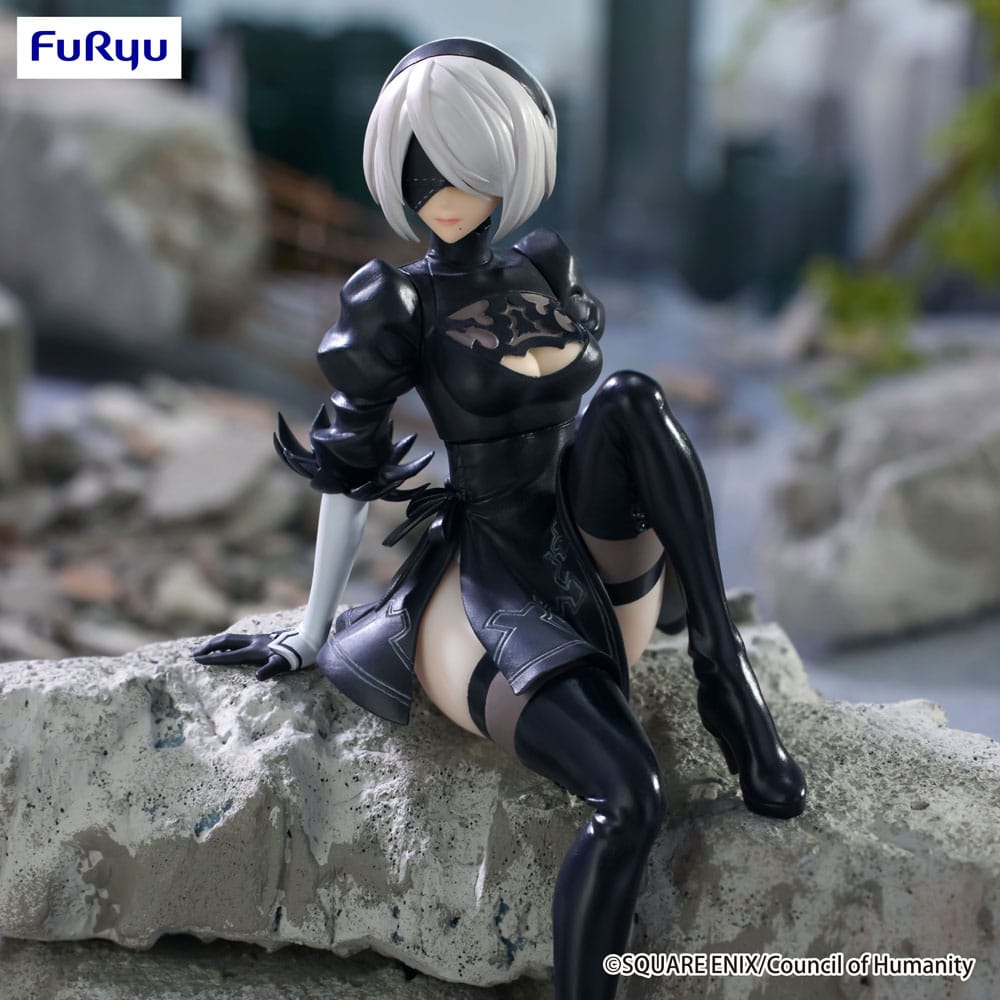 NieR:Automata Ver1.1a Noodle Stopper PVC Statue YoRHa No.2 Type B 13 cm Furyu