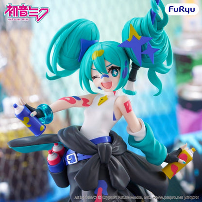 Hatsune Miku Muchute PVC Statue Paint Girl Another Color Ver. 23 cm Furyu
